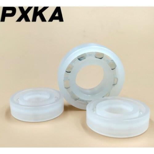 2PCS PP plastic bearing acid and alkali resistant bearing 6800 6801 6802 6803 6804 6805 6806 6807 electrical insulation