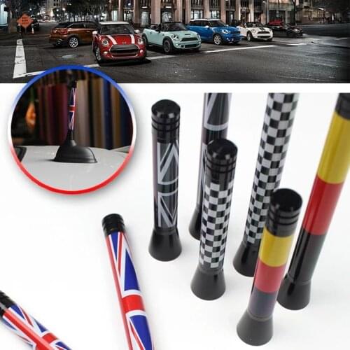 Accessories For BMW Mini Cooper Countryman R53 R55 R56 R57 R58 R60 R61 Carbon Fiber Copper Car Antenna Car Styling