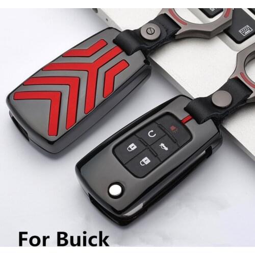 Zinc alloy Car Key Holder Cover Case For Buick Chevrolet Cruze Aveo TRAX Opel Vauxhall Astra J Corsa Meriva Zafira Antara Mokka