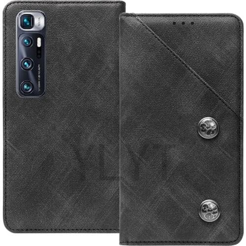 ITien TPU Flip Genuine Leather Cover Case For Xiaomi Poco X3 Pro Mi 10S Redmi K40 Pro Pro+ Note 10 10S 5G Pro Max Wallet Etui