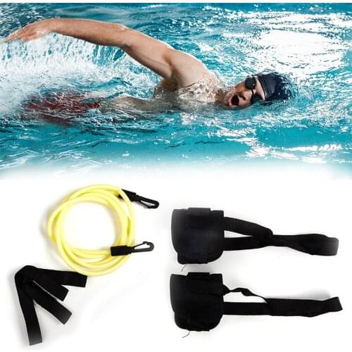 Swim Resistance Training Belt Fixed Exercise Strap Bungee Elastic Tether Set High quality Adjustable