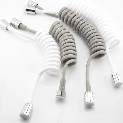 Flexible Shower Hose Spring for Water Plumbing Toilet Bidet Sprayer Gun Telephone Line Plumbing Hose bathroom Accessories