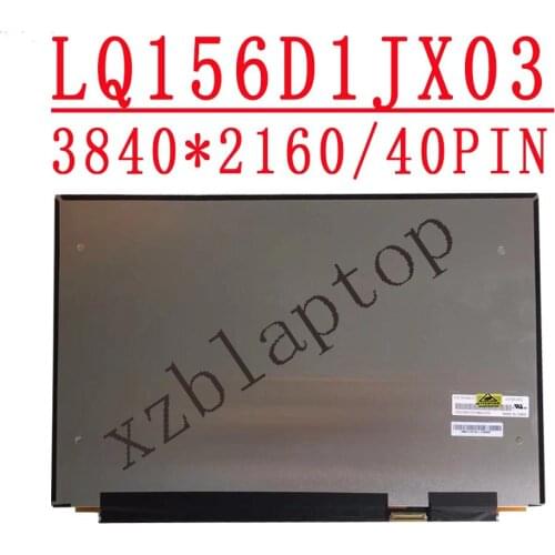 LQ156D1JX03 15.6" 3840x2160 40pin EDP IPS LED LCD Screen For Lenovo Non-touch