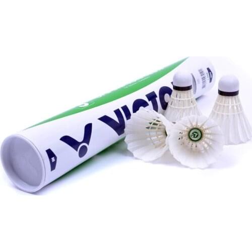 New Victor CHAMPION NO.3 Badminton Shuttlecock Duck Feather professional Flying Stability Durable Birdies Ball Battledore