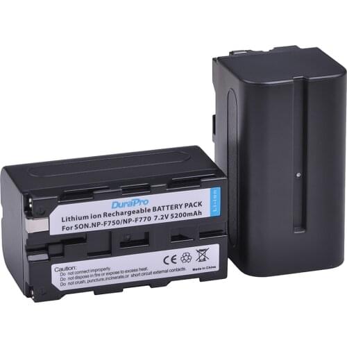 NP-F750 5200mAh NP-F750/ NP-F770 NP-F750 Battery for Sony NP F970 F960 F550 F570 QM91D CCD-RV100