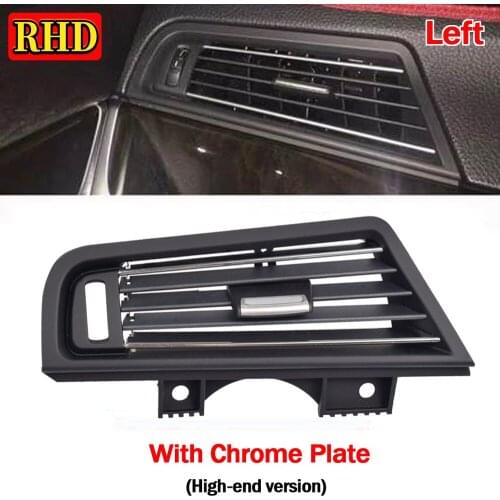 Air Conditioning Vent Grill Chrome Plate Outlet Panel Auto Interior Parts For BMW 5 Series F10 F11 F18 2010-2016 Accessories