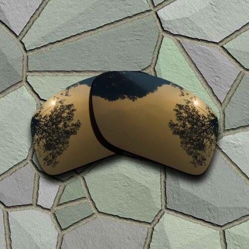 Bronze Copper Sunglasses Polarized Replacement Lenses for Oakley Big Taco
