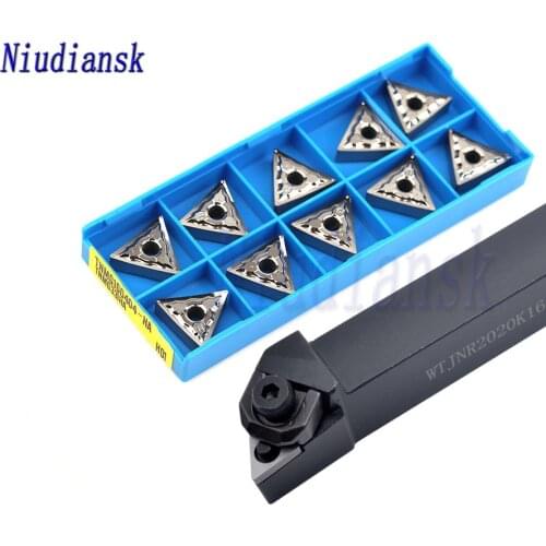 10pcs TNMG1604 Carbide Inserts+1pc WTJNR1616H16 WTJNR2020K16 WTJNR2525M16 External Turning Tool Holder WTJNL CNC Lathe Tool Suit