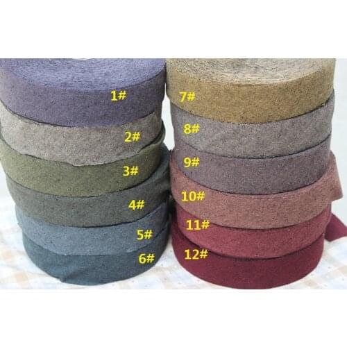 4cm Vintage Cotton Bias Binding Tapes, Unfolded Sewing Trim Material Covered Dress-making Craft Upholstery Textile Webbing