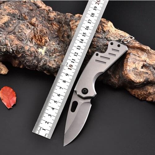 Military Tactical Knife Stainless Steel Portable Folding Knife Survival Defense Knife Special Operations Blade Short Knife