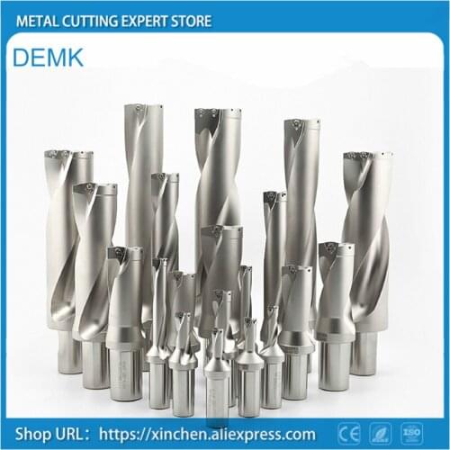 WC series U drill,fast drill,50-55mm 4D depth, Shallow Hole dril,for Each brand WC series blade,Machinery,Lathes,CNC