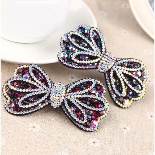 5d hair clip Diamond Painting Butterfly Hair Clips DIY Rhinestone Barrettes Girls Bobby Pin Hairpins Hairpin Headdress