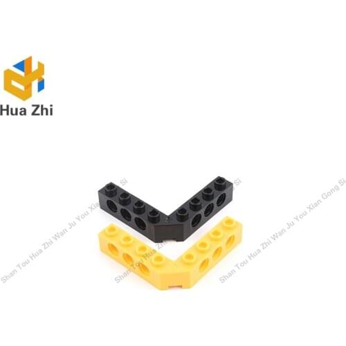 Building Blocks Parts 32555 10PCS Technic Brick 5 x 5 Right Angle (1 x 4 - 1 x 4) LEGOING MOCS Education
