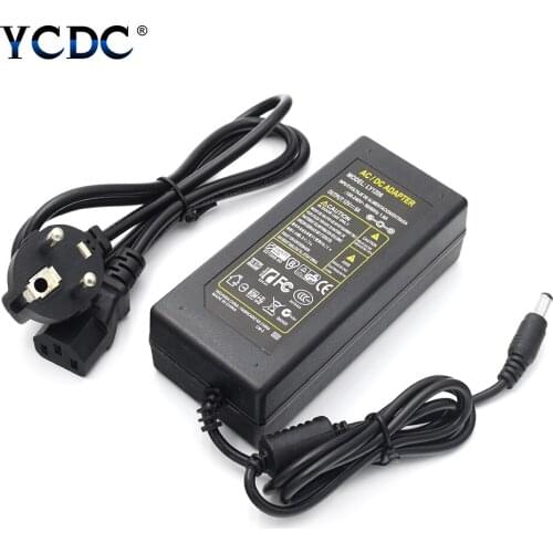 AC100-240V To DC 12V 6A Power Supply Adapter Converter Transformer Adapter US/EU/UK/AU For LED Strips Wireless Router Hub