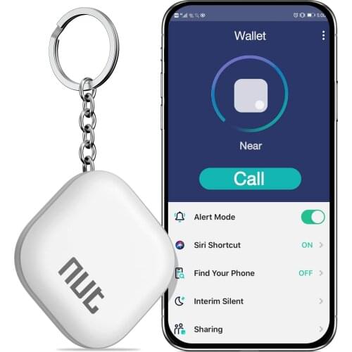 Wireless Mini Anti-Lost Smart Key Finder Locator for Purse Wallet Keychain Tracker with One Touch Find for Kids Finder Alarm Tag