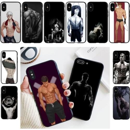 Sexy fitness man Phone Case For iPhone 11 8 7 6 6S Plus X XS MAX 5 5S se 2020 11 12pro max iphone xr case