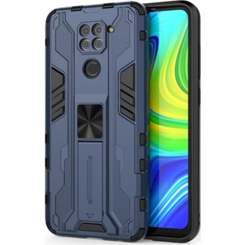 For Xiaomi Redmi Note 9 Pro Max Case Luxury Armor Stand Holder Magnetic Car Ring Back Cover for Redmi Note 9S Phone Cases