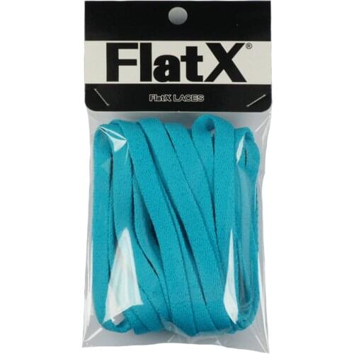 FlatX 8mm Aqua Shoelaces High Quality Professional Sneaker Laces Anti-Release Shoelace Lacet Branded Lace Wholesale