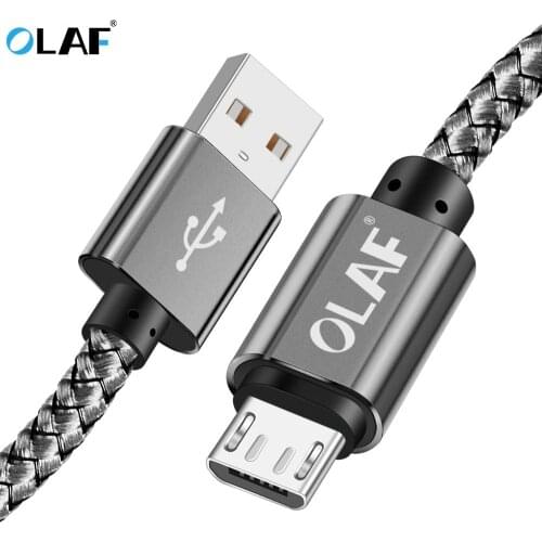 Olaf Micro USB cable fast charging charge cable For Huawei For Xiaomi for Samsung Andriod Microusb Mobile Phone USB Data cord