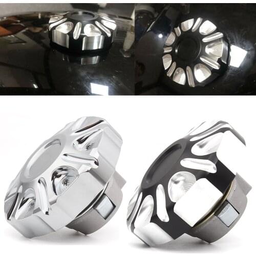Motorcycle Aluminum Fuel Gas Tank Vented Decorative Oil Cap Custom Accessories For Harley Street 750 500 2015-2019