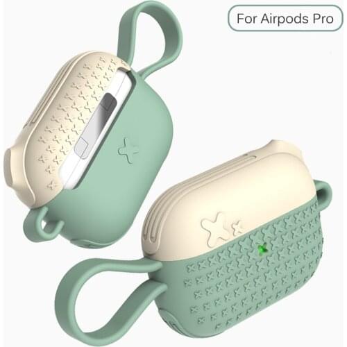 Latest light luxury silicone protective shell Wireless Headphone Case for Apple AirPods Pro Airpods 3 case with Ring Buckle