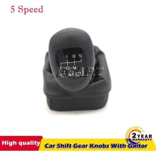 5 Speed Gear Shift Knob Boot For Mercedes Benz W202 C W208 CLK(97-03) W210