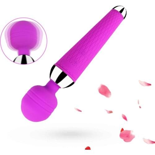 Silicone AV Vibrator For Women Masturbator Magic Wand Massager Sex Toys For Adult Sex Products G-Spot Vibrating Dildo Sex Shop