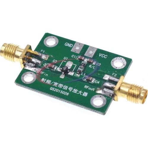 0.1-2000MHz RF wideband amplifier gain 30dB low-noise amplifier LNA Board Module