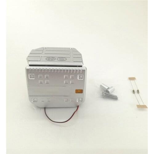 Air Filter Tool Box for 1/14 Tamiya Volvo 56360 RC Truck Tractor Trailer Parts Accessories