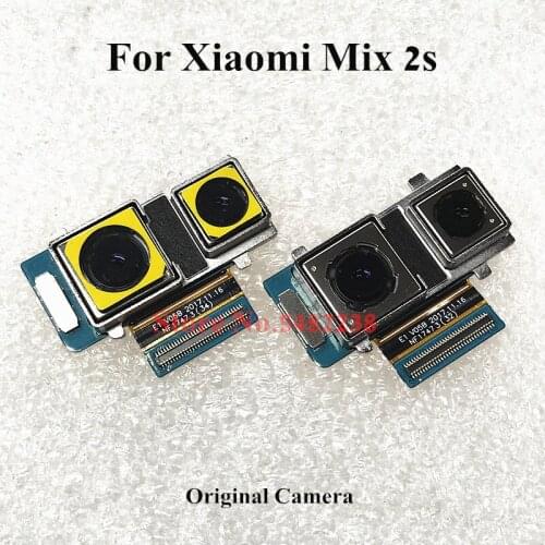 100% Original Back Camera Flex cable For Xiaomi Mix 2s mi mix 2s Rear Front Camera connector module Replacement parts
