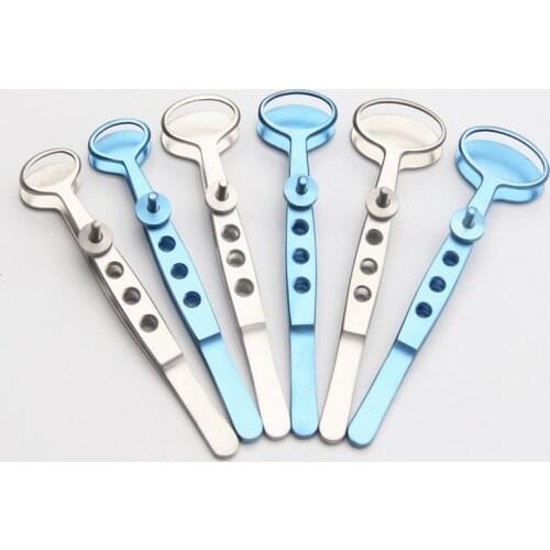 3pcs/set Titanium or Stainless steel Chalazion Forceps ophthalmic surgical instrument