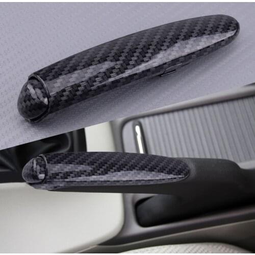 47115-SNA-A82Z 47115SNAA82Z Carbon Fiber Style Car Hand Brake Handle Cover Protect Stick Fit for Honda Civic 2006-2009 2010 2011