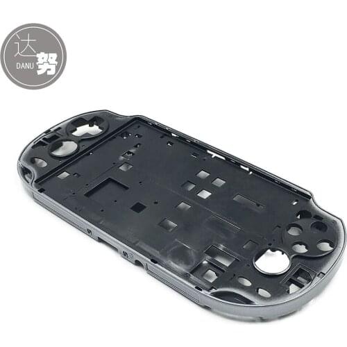 6PCS Silver Black Plastic Inner LCD Screen Border Holer for S PS Vita 1000 PSV 1000 Midlle Frame