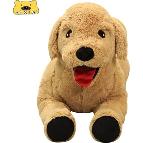 AIXINI Labrador Dog Toy Plush Toy for Dog Plushie Kawaii Room Decor Soft Baby Toy Girl Toy for Children Toy Dog Pillow Gift Cute