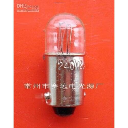 Ba9s t10x24 240v 2.4w a095 GOOD! miniature bulb