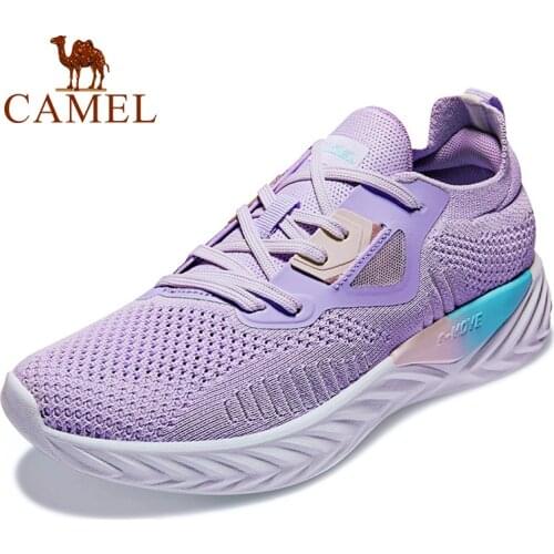 CAMEL Running Shoes Womens Sports Shoes Women Mesh Shoes Fashion Comfortable Breathable Sneakers Lace-up Shoe Кроссовки женские