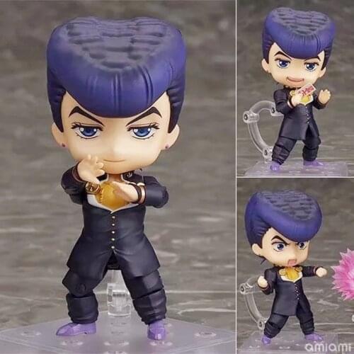 10cm Anime JoJos Bizarre Adventure Ainme Figure Josuke Higashikata PVC Action Figure Dolls For Kid Gift