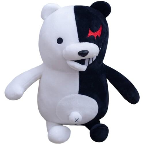 Danganronpa Monokuma Plush Toy Doll Kawaii Anime Figure Black White Teddy bear Stuffed Peluche Toys Childrens Gifts
