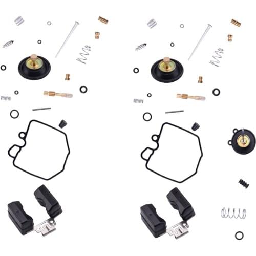 KH-0373NFR Motorcycle Carburetor Carb Rebuild Repair Kit With Float & Air Cut Off Valve Fit For Honda CX500C Custom 1980-1982