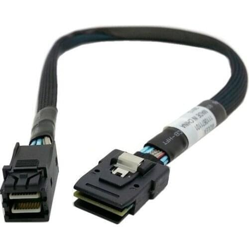 NGFF Internal Mini SAS SFF-8087 to mini sas High Density HD SFF-8643 data Cable 50cm