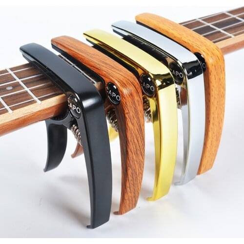 New Guitar Capo Quick Change Clamp Key Acoustic Classic Guitar Capo For Tone Adjusting for Electric Acoustic Guitar Ukulele