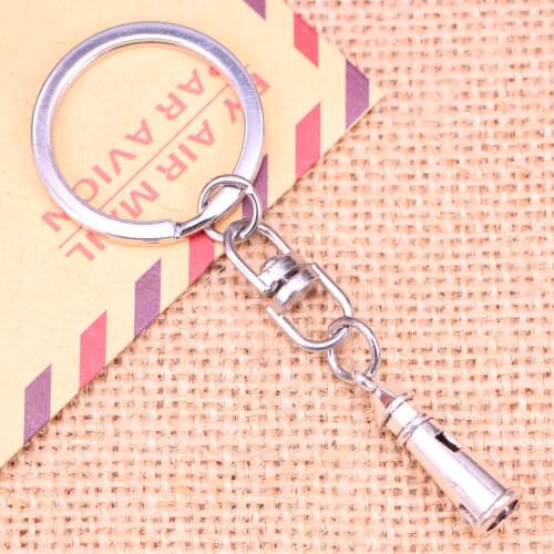 New Fashion Keychain 25x8mm hollow 3D lighthouse Pendants DIY Men Jewelry Car Key Chain Ring Holder Souvenir For Gift