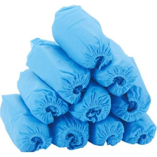 Disposable Shoe & Boot Covers Household Non-woven Fabric Boot Non-slip Odor-proof Galosh Prevent Wet Shoes Covers LX1557