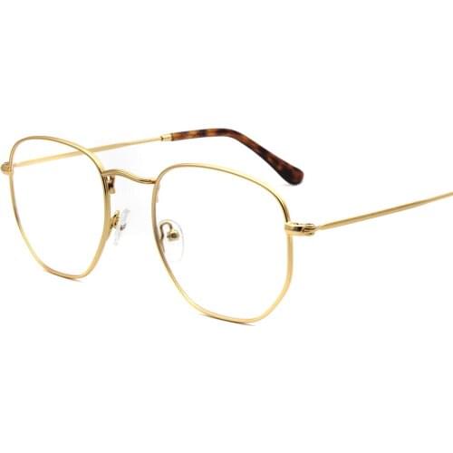 Italian Design Fashion Business Style Unisex Metal Optical Spectacle Frame Eyewear Eyeglasses RMG7126