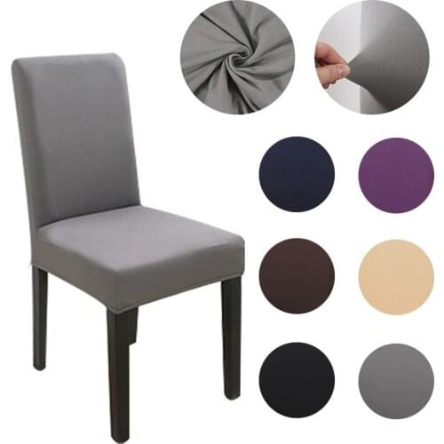 Yunexpress Chair Cover for Dining Room Chairs Covers High Back Living Room Chair Cover for Chairs for Kitchen for Sofa Armchairs