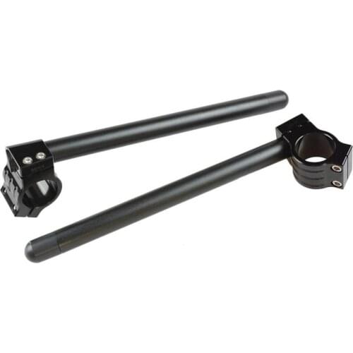 Universal Motorcycle Handlebar Racing Adjustable CNC 31 32 33 35 36 37 39 41 45 48 51MM Clip On Ons Fork Handle Bar Cafe Racer
