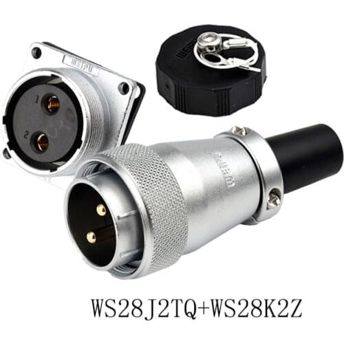 WEIPU WS28 TQ+Z M28 Electrical Waterproof Connector 2 3 4 7 10 12 16 17 20 24 26 Pin Aviation Adapter Male Plug Female Socket