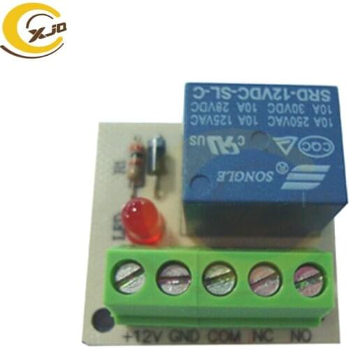 XJQ 1 CH Extended relay module Relay Access Control Relay One Channel Door Access Control Relay