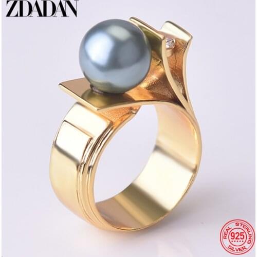 ZDADAN Women's Gold Rings