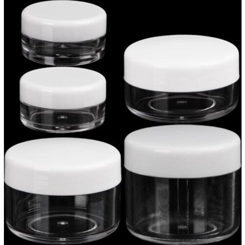 Mini Sample Bottle Cosmetic Makeup Jar Pot Face Cream Container Travel Useful 090C